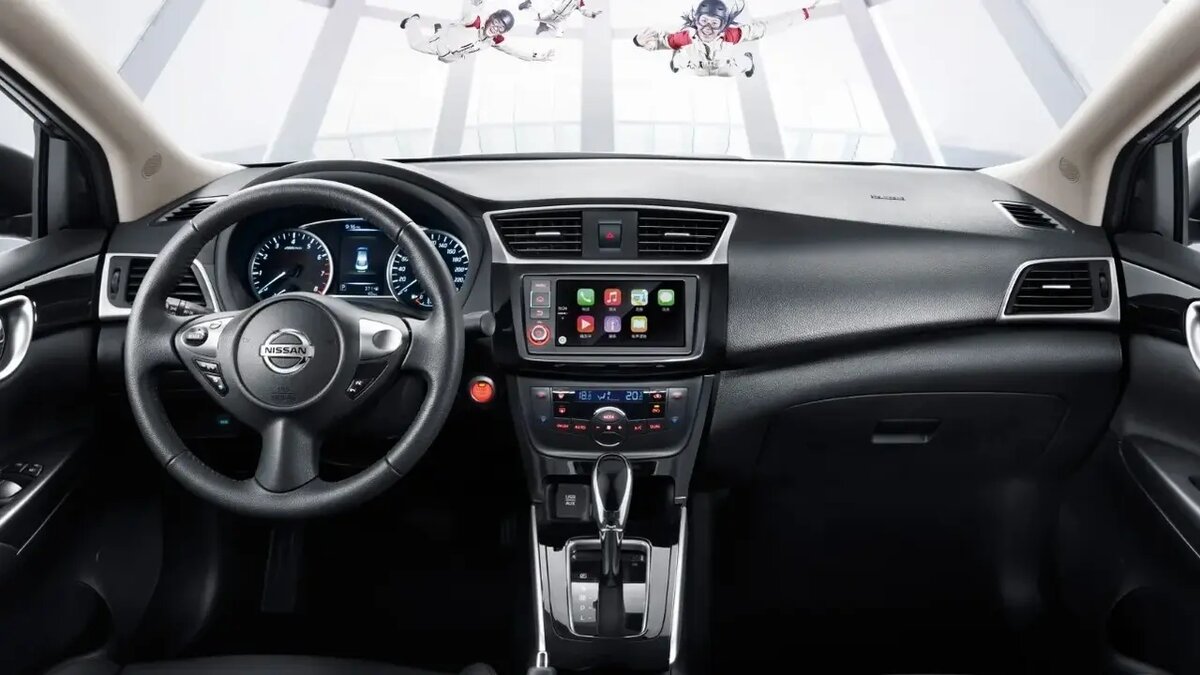    Интерьер Nissan Sylphy Classic. Фото Nissan