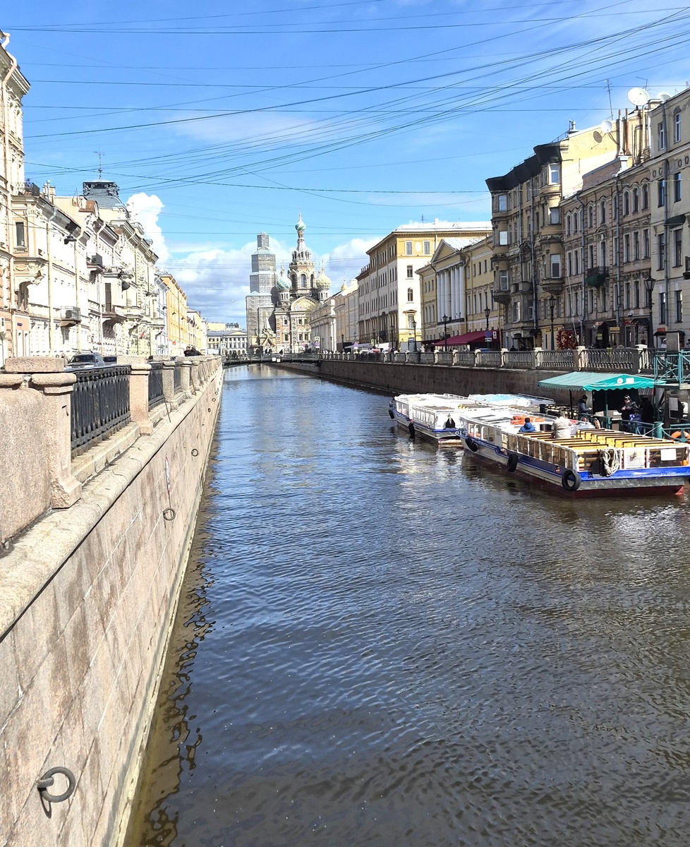 Канал Грибоедова, Санкт-Петербург (личное фото)
