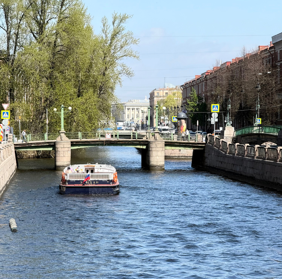 Кусочек утреннего Петербурга