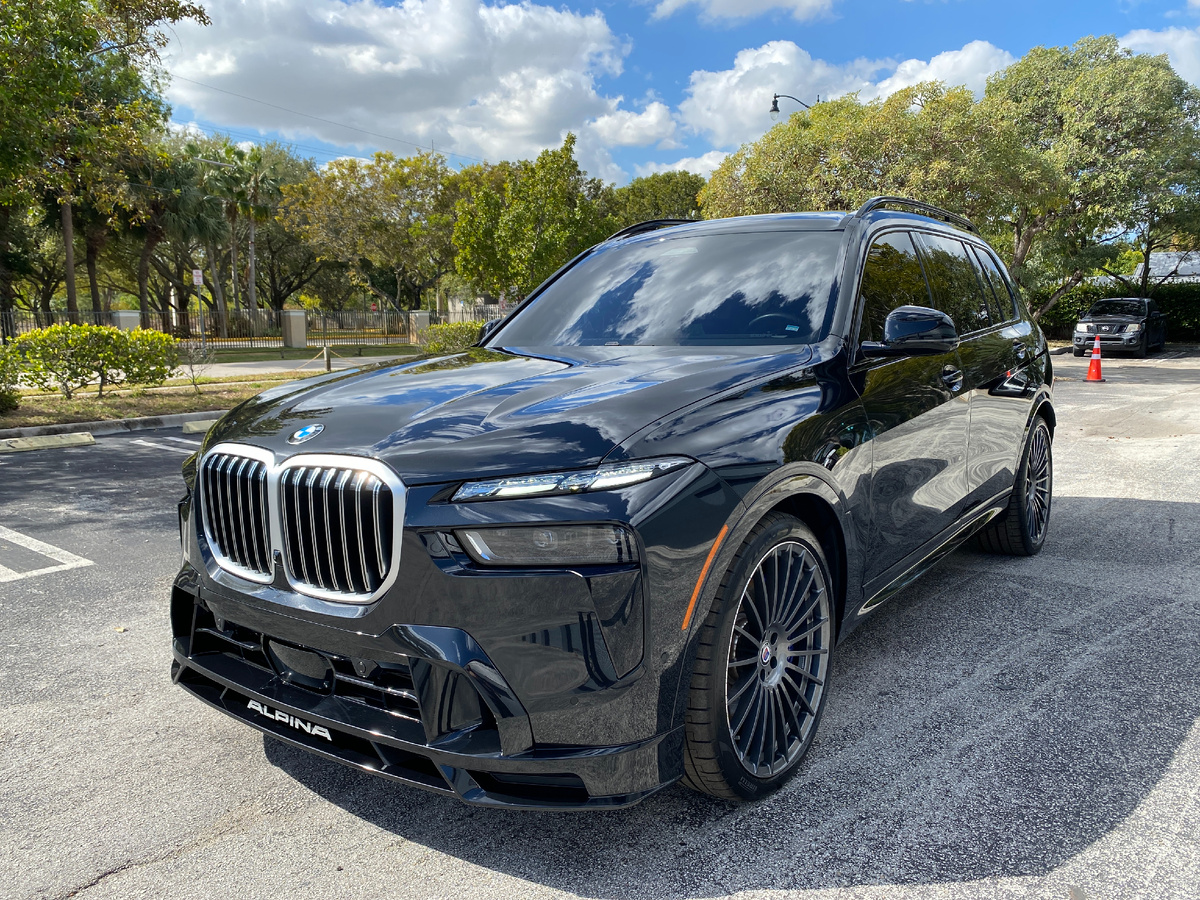 ALPINA XB7 в пути из США в Москву