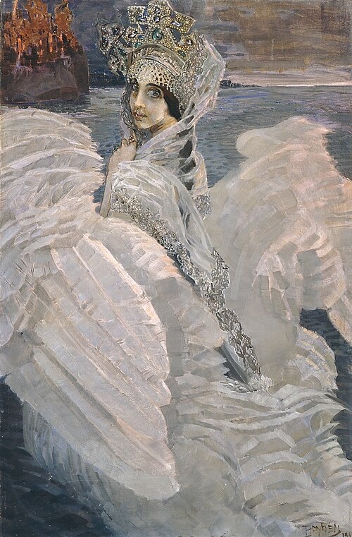 М. Врубель, "Царевна-лебедь".