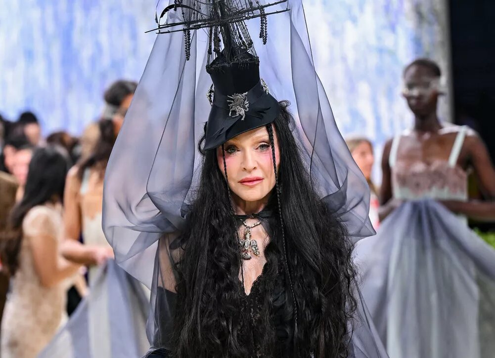   Цвет настроения – черный: Мадонна, Вера Вонг и Шер на Met Gala