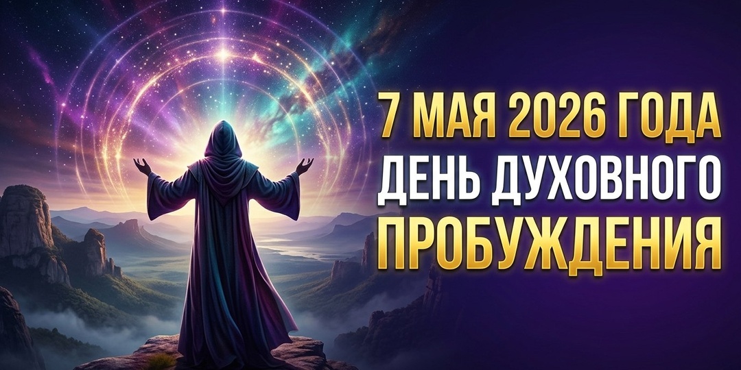 7 МАЯ 2026 ГОДА. ДЕНЬ ДУХОВНОГО ПРОБУЖДЕНИЯ.