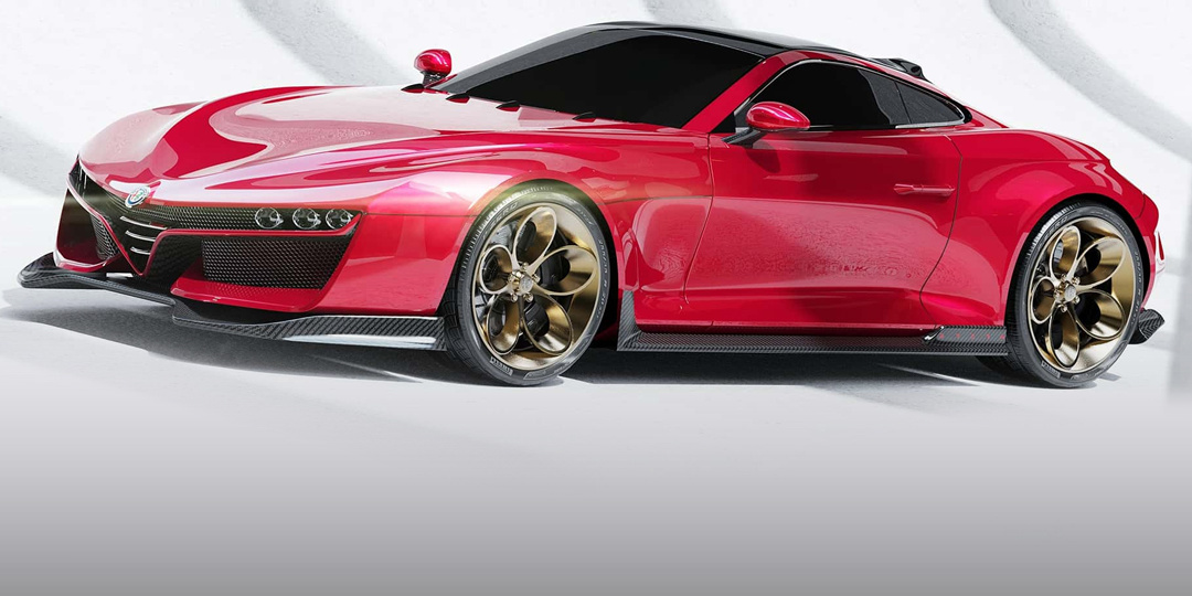 Независимый итальянский дизайнер представил Alfa Romeo Brera второго поколения.