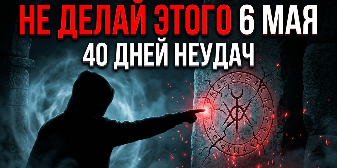 Не делай этого 6 мая! (40 дней неудач)