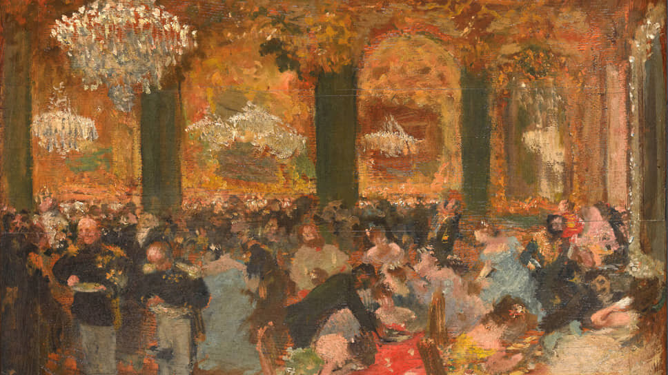 Картина Дега «Ужин на балу».📷Фото: Patrice Schmidt / Musee d'Orsay