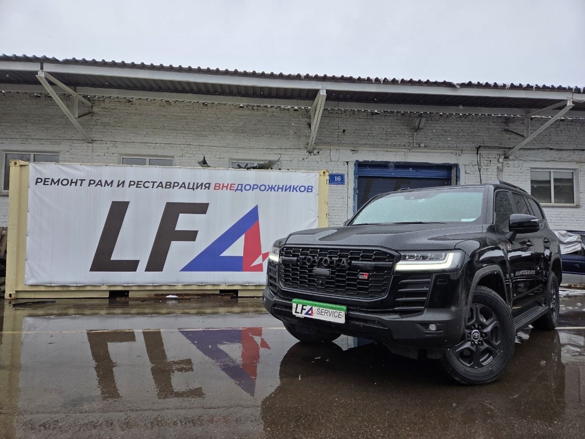 Антикор нового автомобиля Toyota Land Cruiser 300