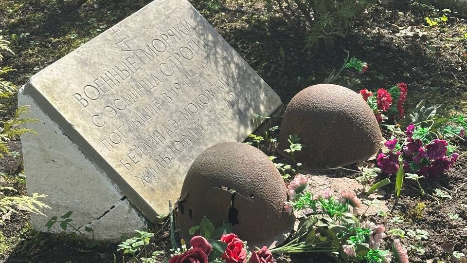 Братская могила моряков Краснознамённого Балтийского флота в Невском лесопарке