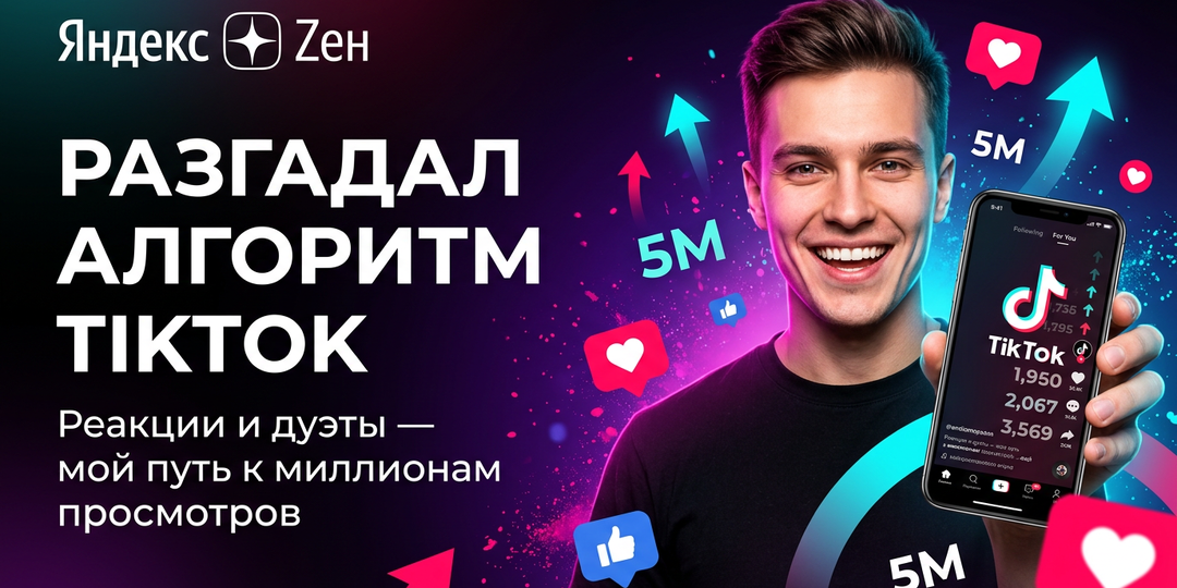 Хватит угадывать: как я разгадал алгоритм TikTok с помощью реакций и дуэтов