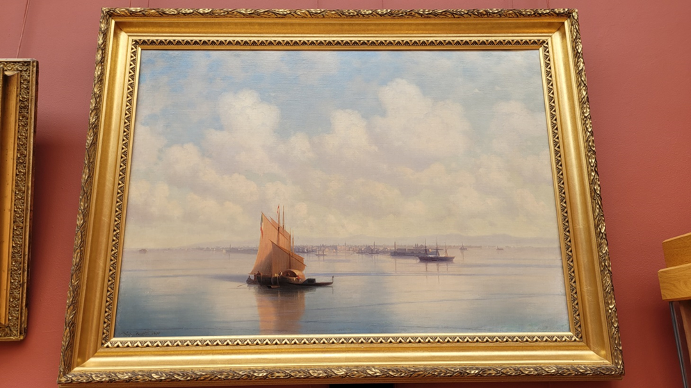 И. К. Айвазовский «Морской пейзаж» (1871)
