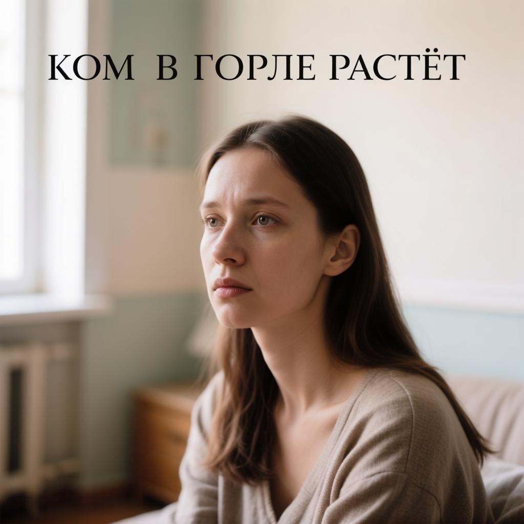 Ком в горле нарастает