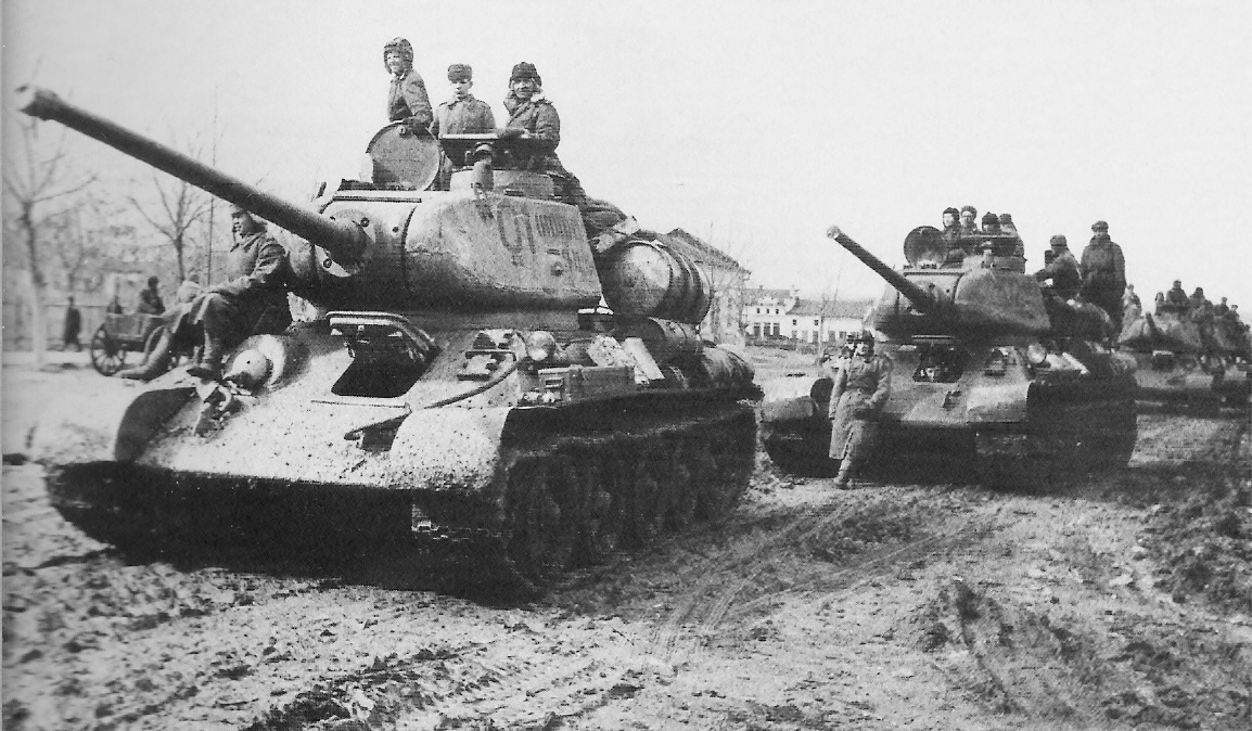 Танковая колонна 43-44е