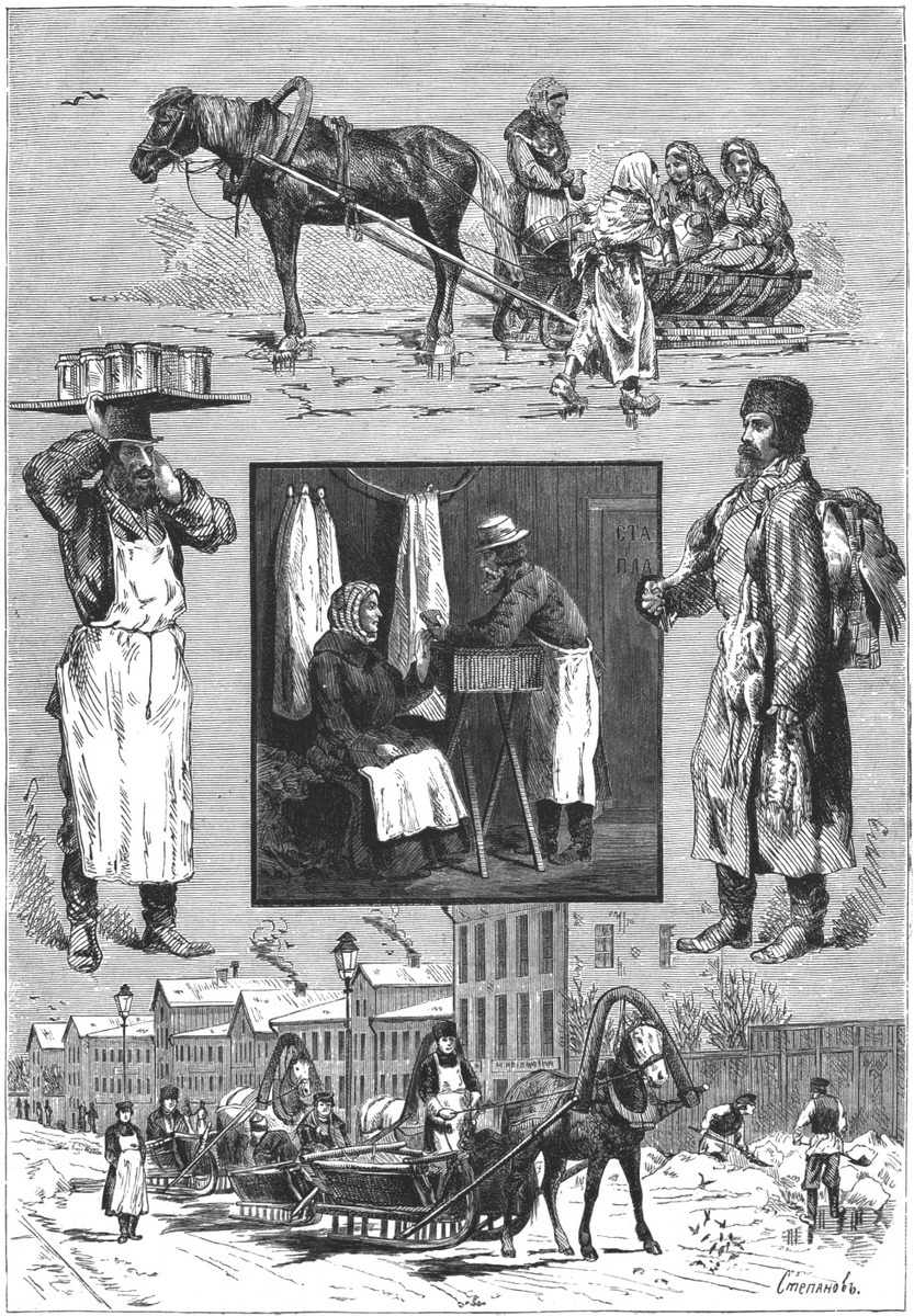 Из журнала «Нива» (№48 за 1883 год)