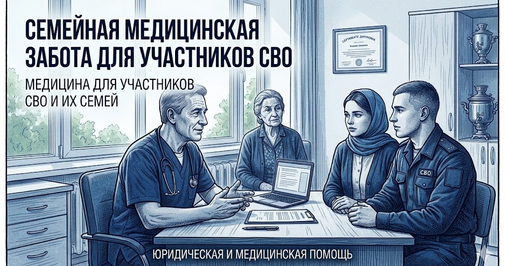 Медицина для участников СВО и их семей в 2026 году