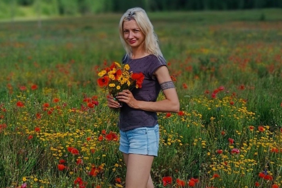    Инна Цыбасова до момента, как ее подожгла ревнивая соперница. Фото: личная страница ВКонтакте