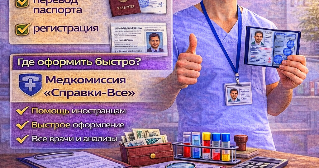🌍 Медкнижка для иностранцев — нужна или нет?