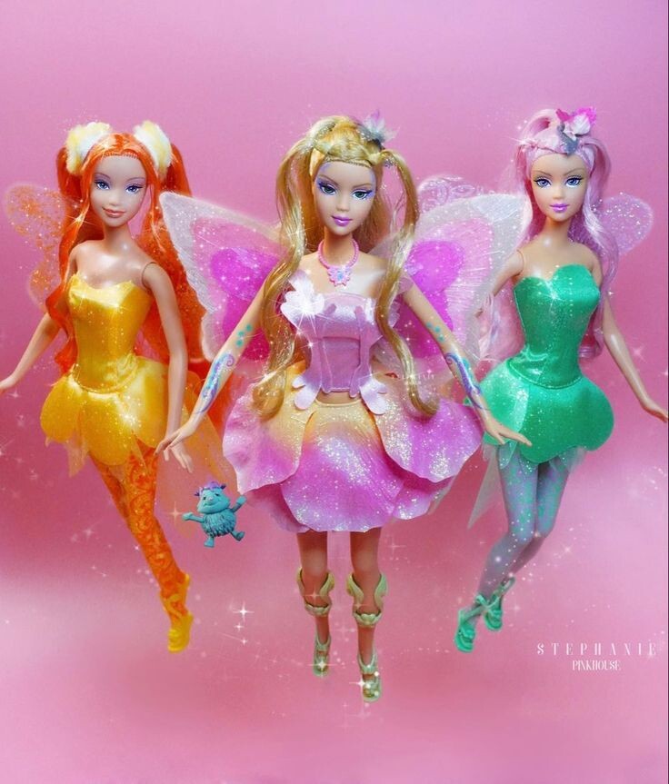 Куклы серии Barbie Fairytopia. Изображение из открытых источников. 