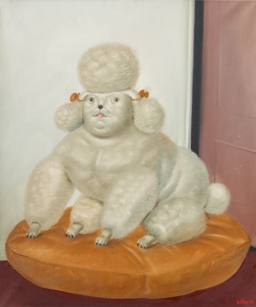 Poodle on a Cushion (Пудель на подушке) — 1980