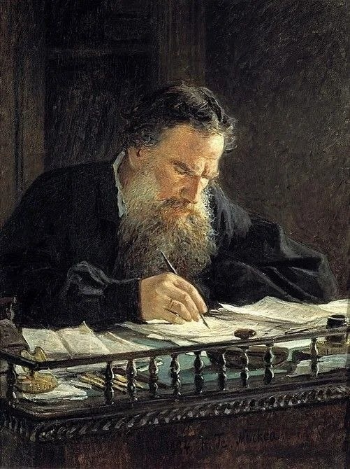 Николай Ге. Портрет Льва Толстого. Изображение из открытых источников Яндекса