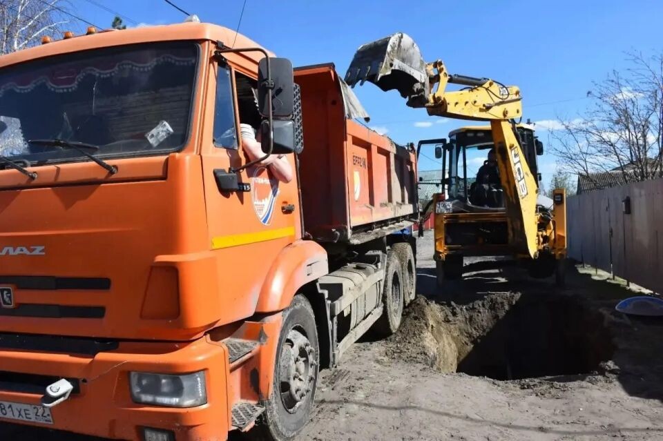    Ремонт сетей водоснабжения. Источник: t.me/tomenko_22