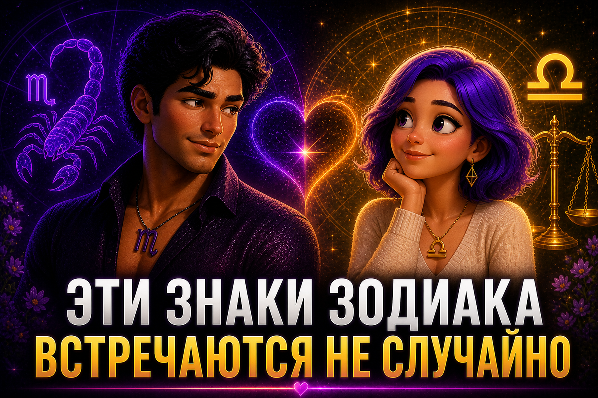 Весы и Скорпионы встречаются не случайно