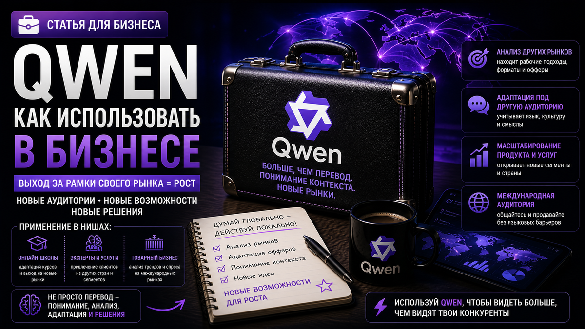 Qwen для бизнеса