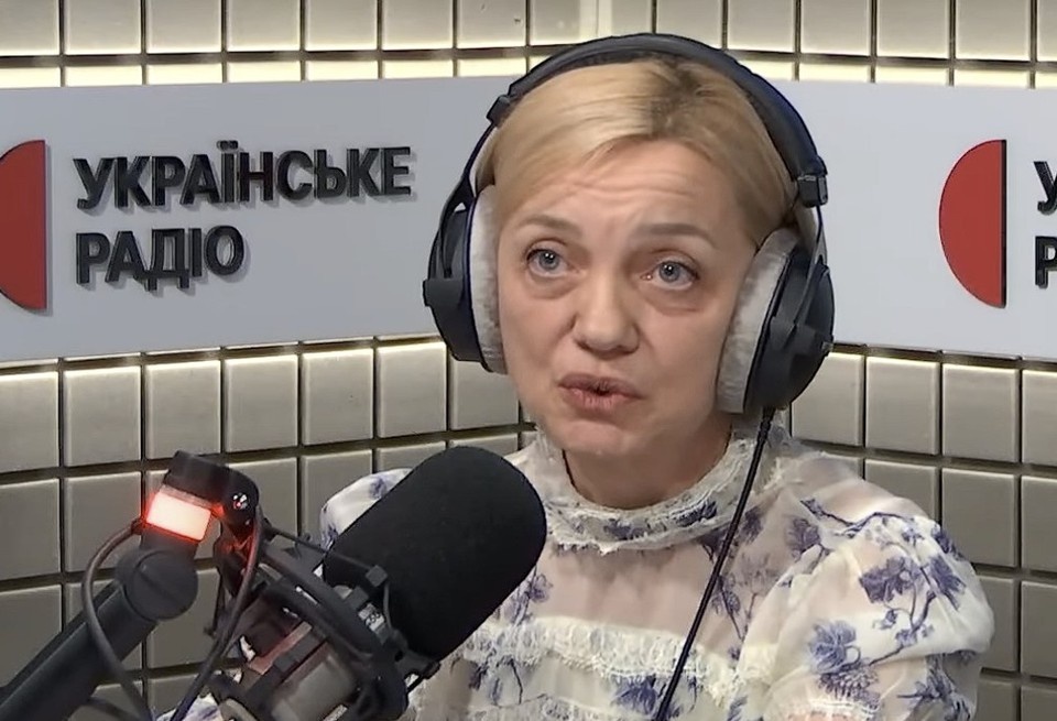    Языковой омбудсмен Украины Елена Ивановская. Кадр из видео youtube.com/@ukrainian_radio