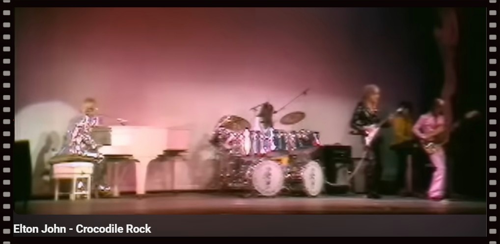 Elton John "Crocodile Rock" - на сцене