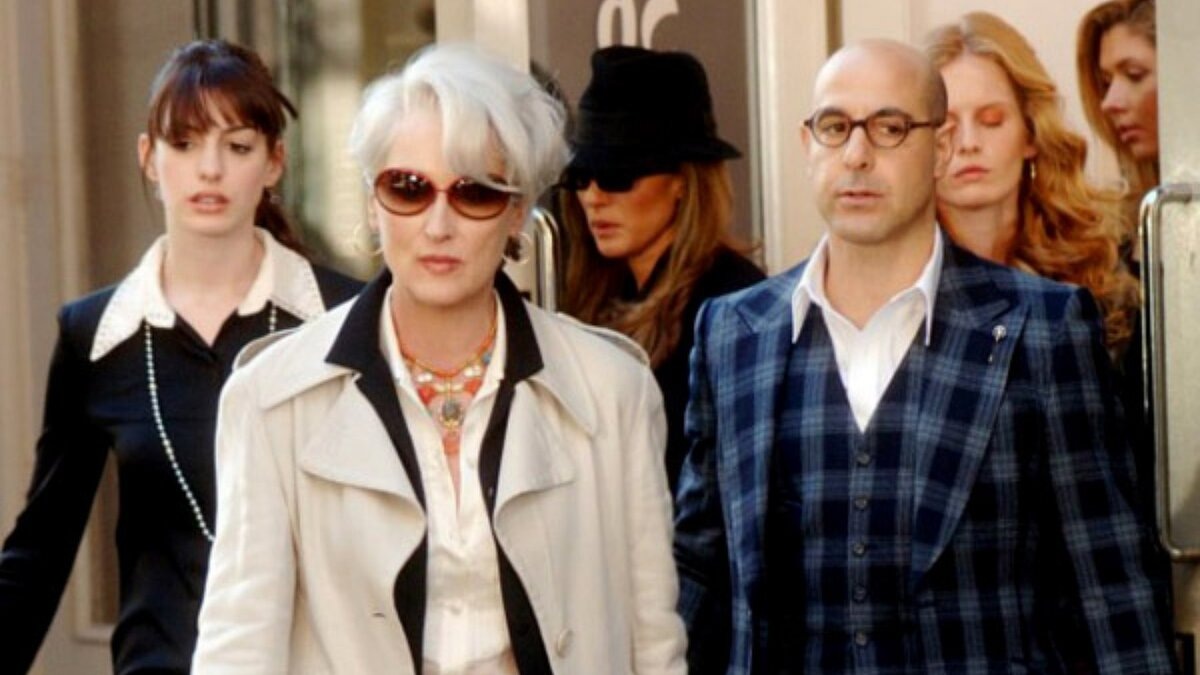 Кадр из фильма"Дьявол носит Prada" 2006 г.
