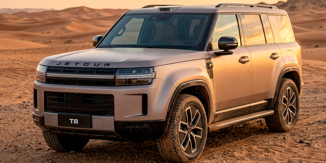 Новый Jetour T8 — внедорожник с дизайном в стиле Defender