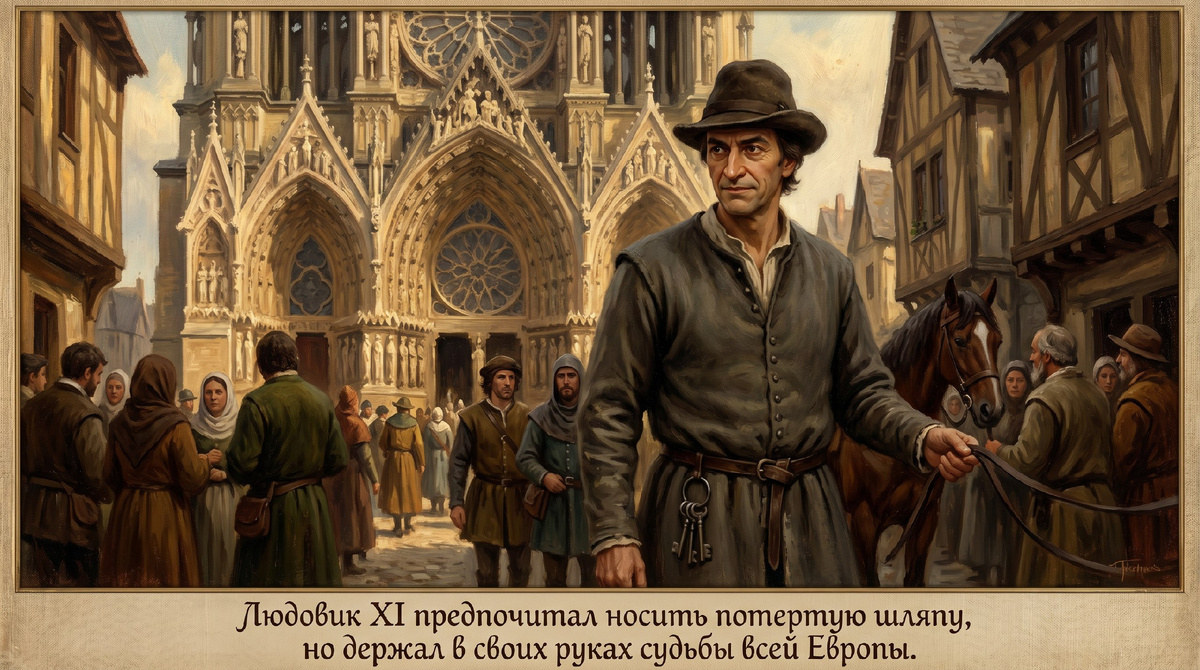 Людовик XI вошел в историю как «Всемирный паук». За его скромной внешностью скрывался гений политического сыска