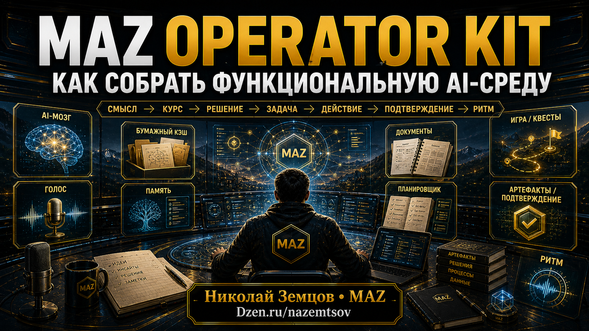 Модульная функциональная ИИ-среда MAZ