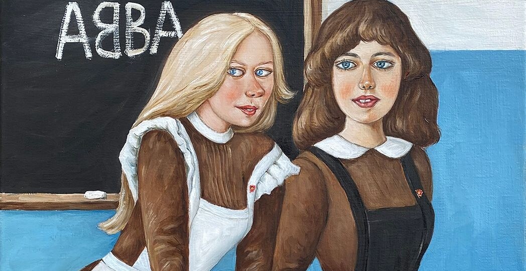 Позитивные картины про то, как мы ЖИЛИ БЫЛИ, НЕ ТУЖИЛИ В СССР от художницы-примитивистки Джерих АНЖЕЛЫ