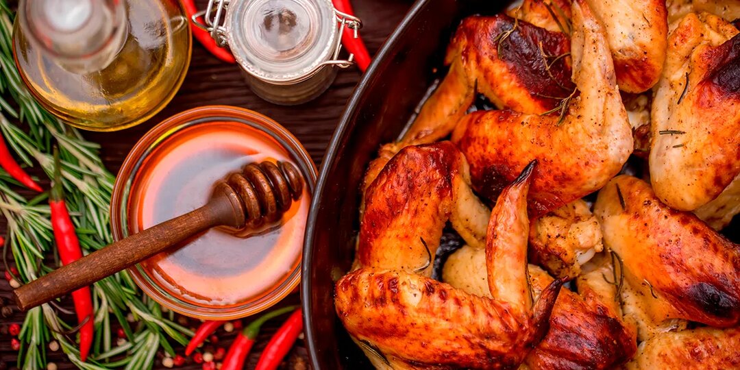 Маринады для куриных крылышек: с медом, с чесноком, барбекю