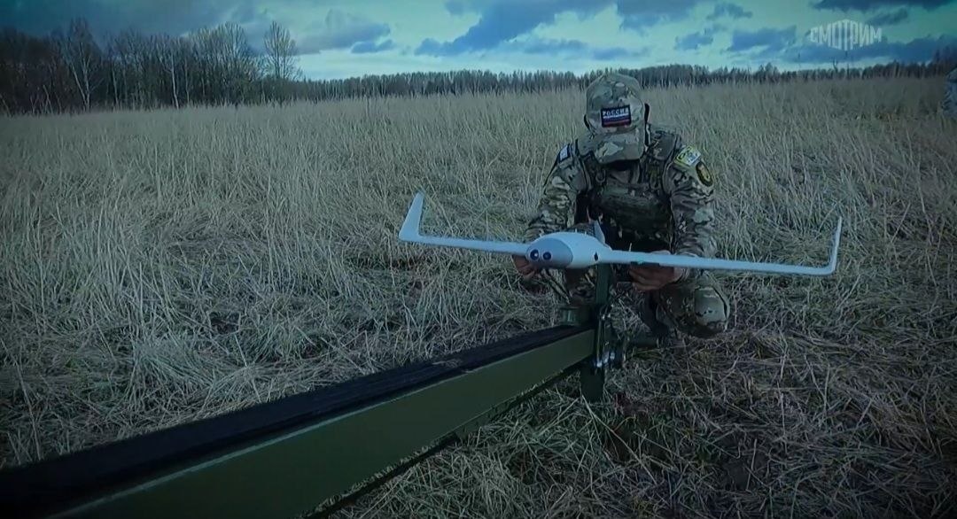 Запуск дрона Лис-2