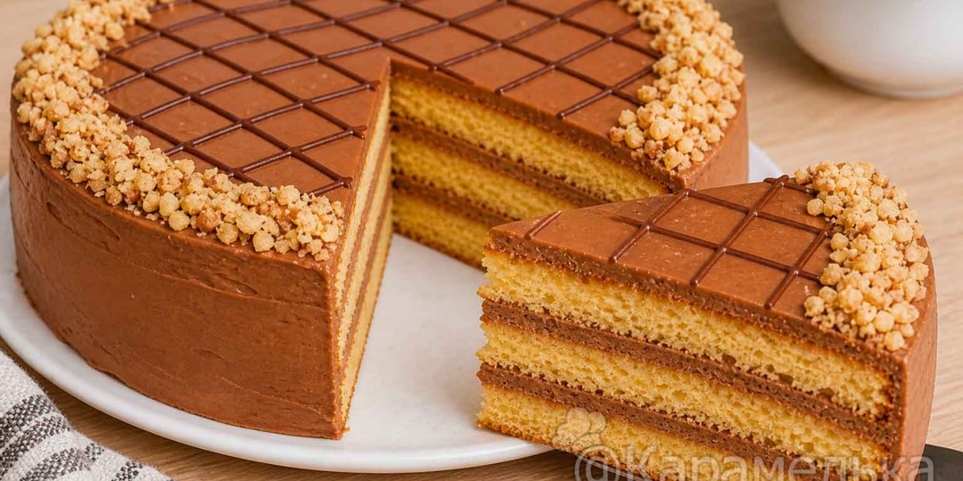 Торт "Маша" за 15 минут. Он просто тает во рту: невероятно вкусный и красивый