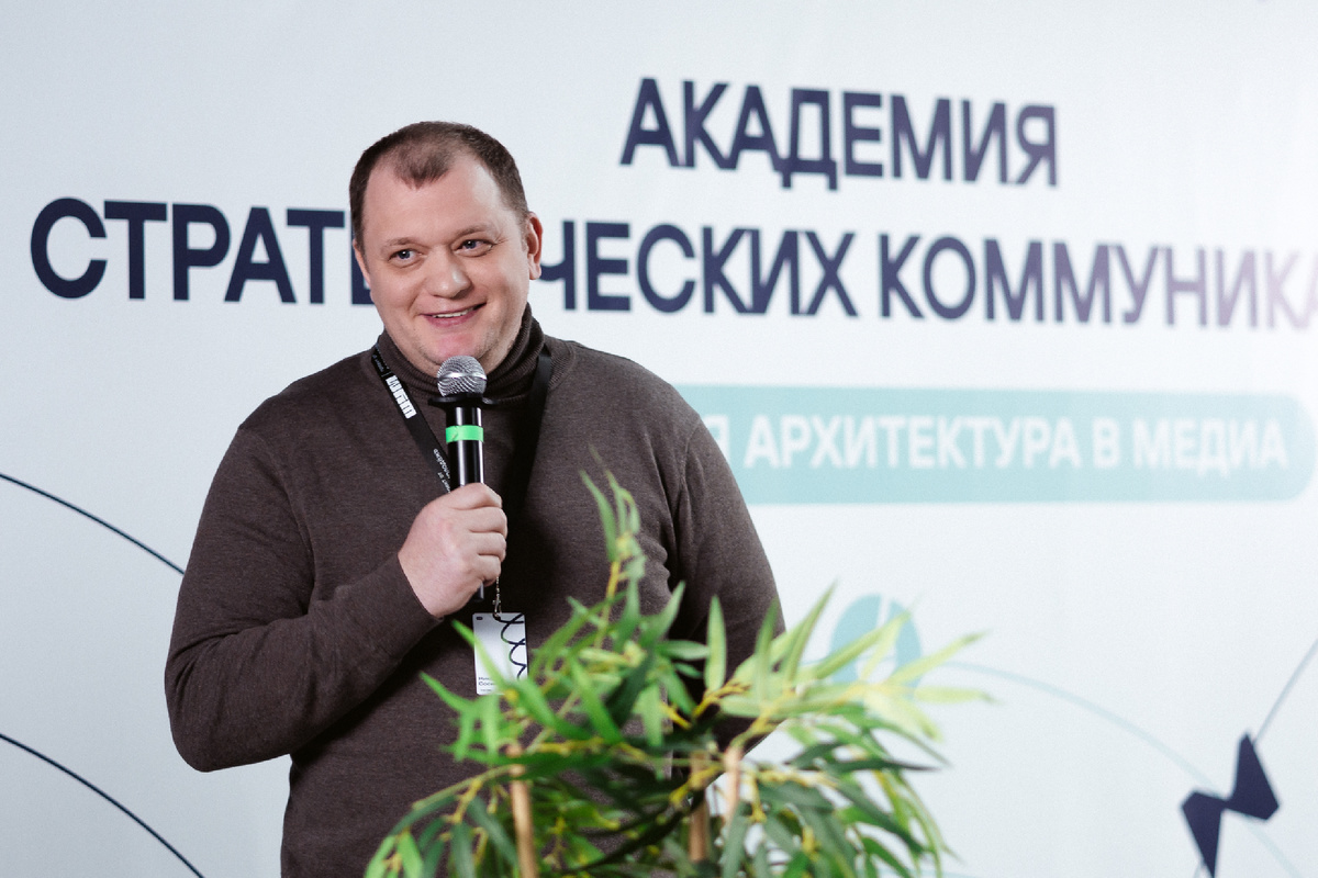 Николай Сосин на защите проекта