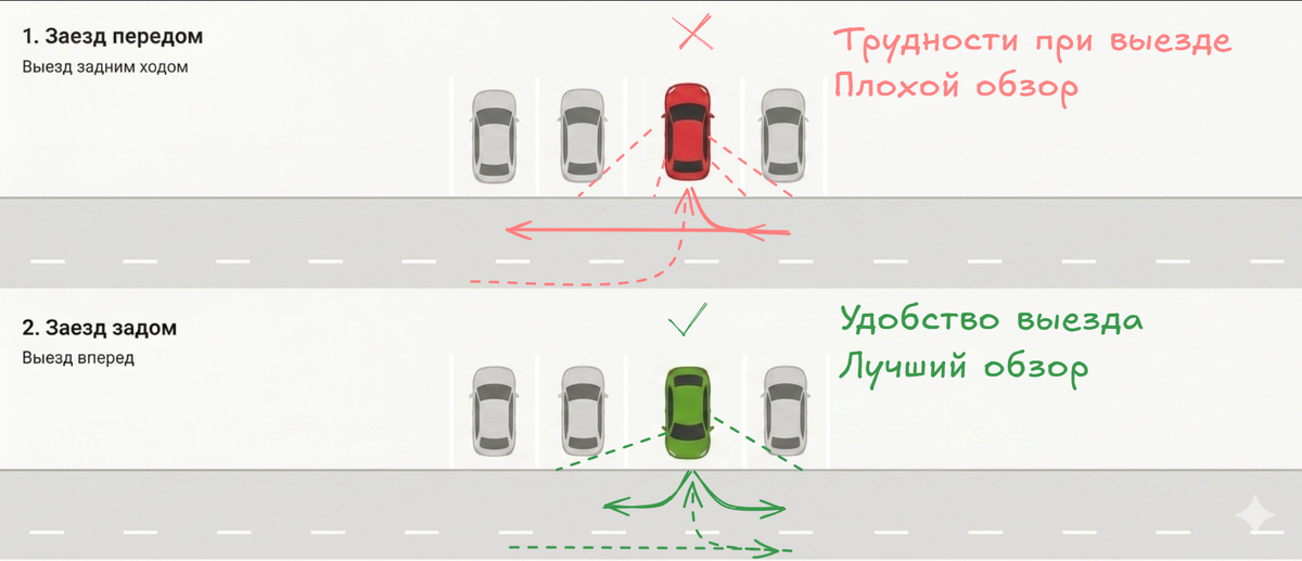Варианты парковки