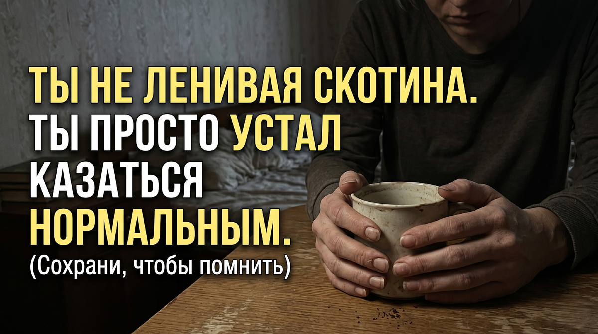 Ты устала казаться нормальной
