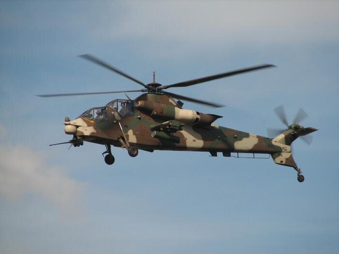 Denel Rooivalk стал главной винтокрылой машиной Южной Африки. Фото: wikimedia.org