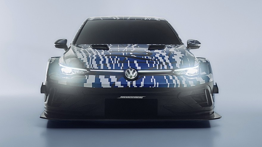    На фото: концепт Volkswagen Golf R 24H