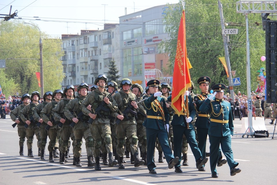    Парад пройдет в усеченном формате. Ольга МАКАРОВА