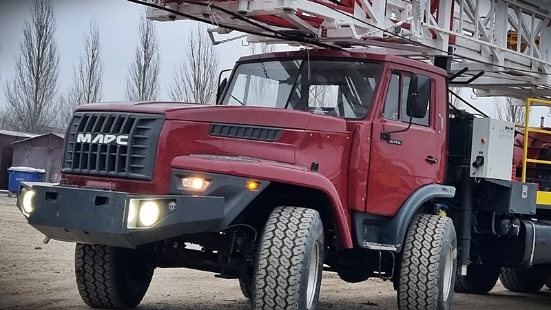 Уж и Ёж. КАМАЗ и Урал в одном супершасси