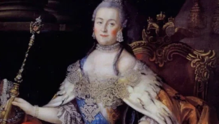 картина императрица Екатерина II, художник- Алексей Антропов, XVIII век