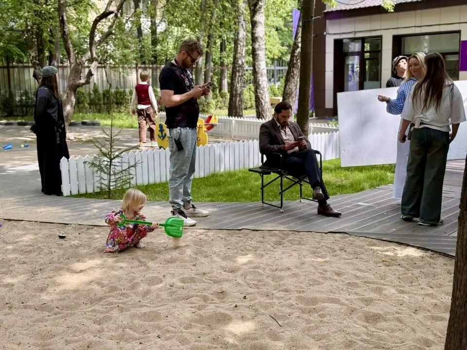 Детская площадка частного детского сада Violet Garden филиал Сиреневый. 
