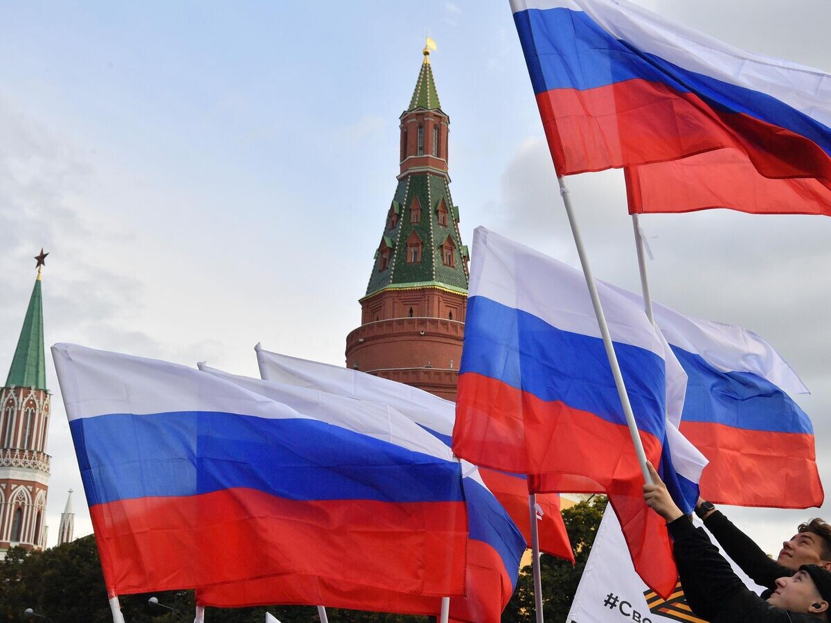    Участники митинга "Своих не бросаем" на Манежной площади в Москве | © РИА Новости / Алексей Куденко
