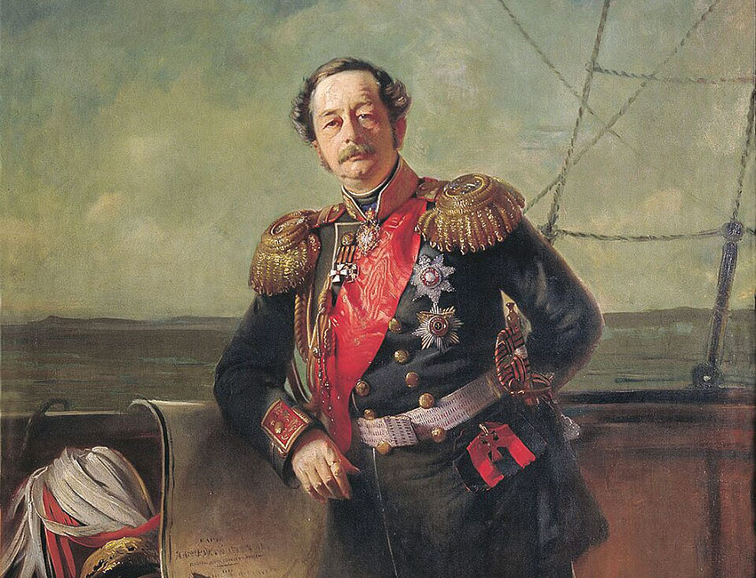 Н.Н. Муравьев- Амурский. Портрет работы Константина Маковского. Иркутский областной художественный музей им. Сукачева