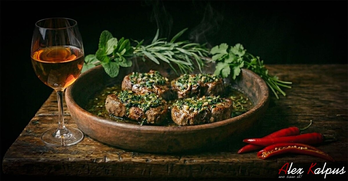Солнечный вкус Кахетии: нежнейшая баранина в мятном соусе