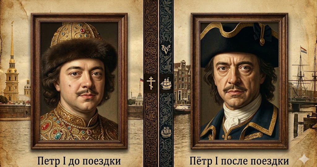 Почему Пётр I вырос на 25 см, и куда исчезла его родинка? Жуткая легенда