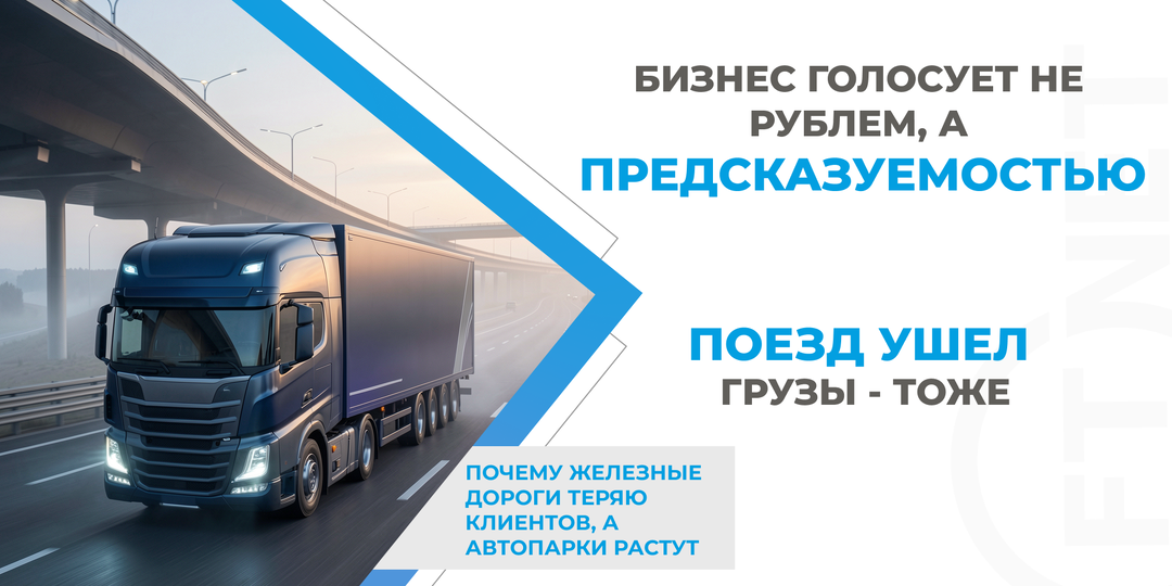 Трансформация грузовой логистики: как автомобильный транспорт перехватывает инициативу у РЖД